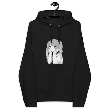Unisex eco raglan hoodie
