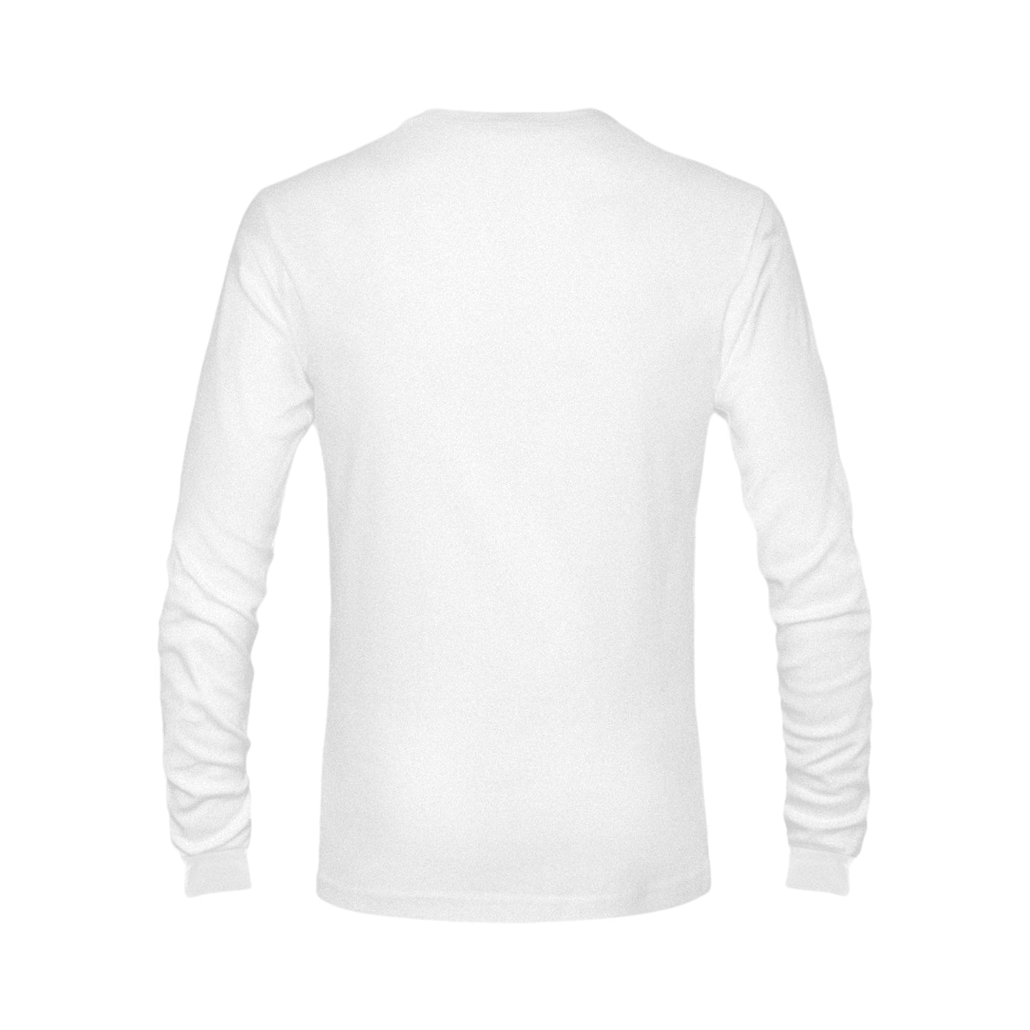 Men's Heavy Cotton Long Sleeve T-Shirt (One Side Printing)(Made In USA) - Ships to the USA only