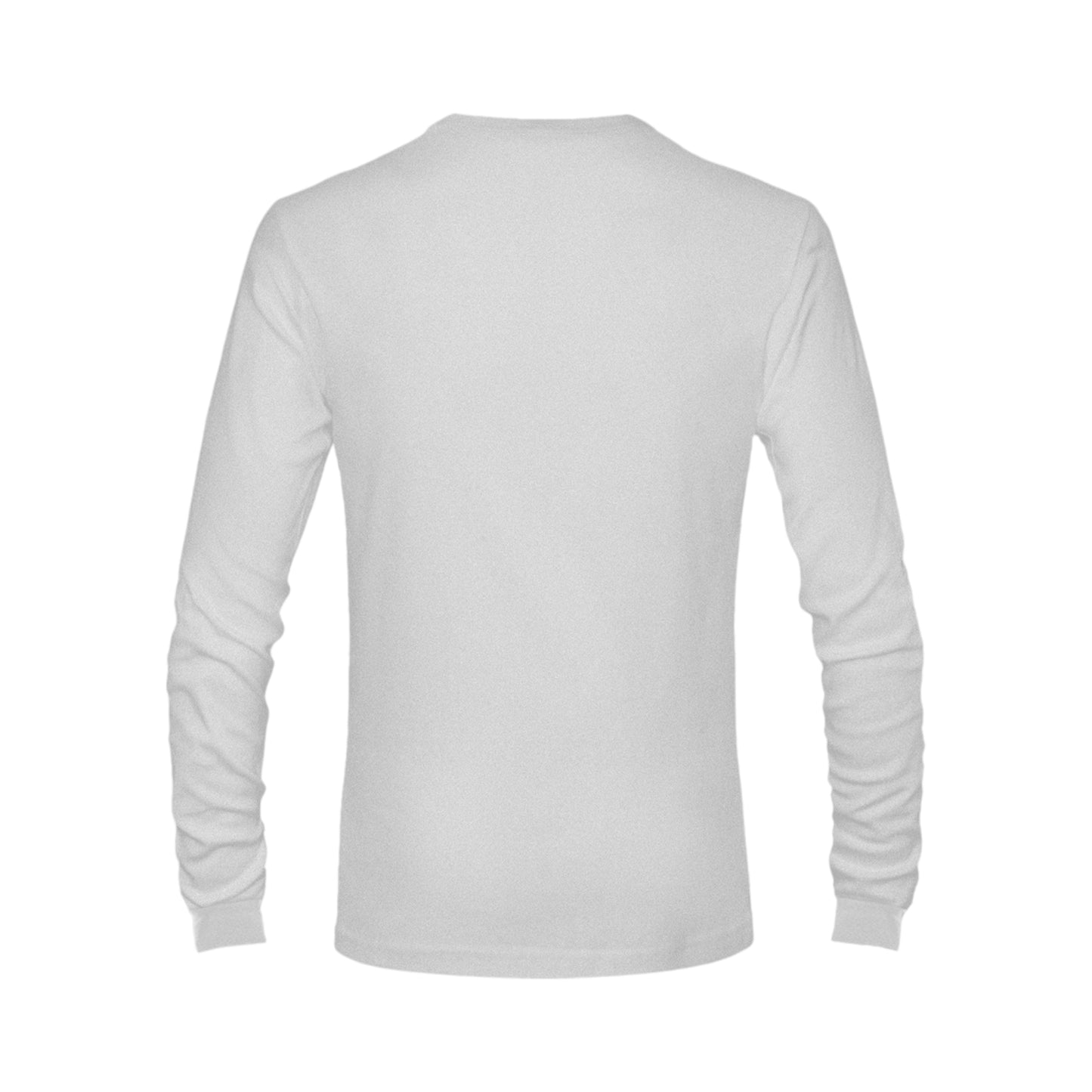 Men's Heavy Cotton Long Sleeve T-Shirt (One Side Printing)(Made In USA) - Ships to the USA only