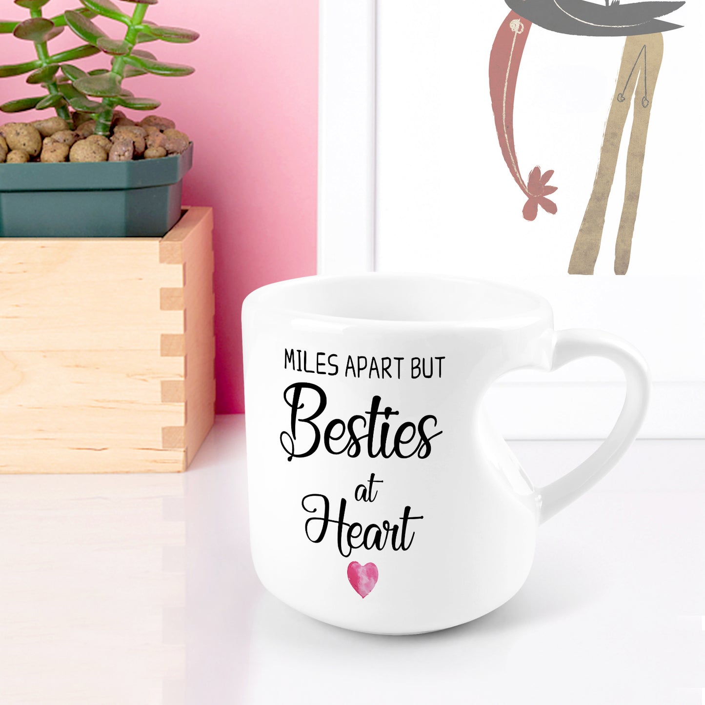 Heart-shaped Mug (10.3 OZ)