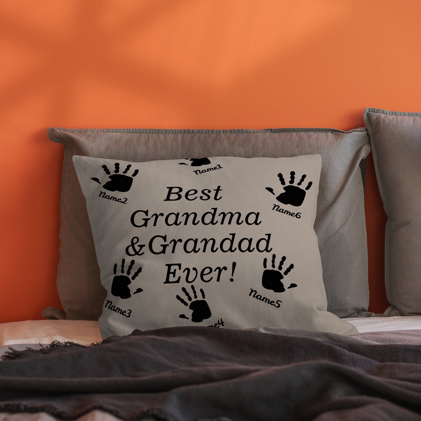 Throw Pillow Cover 16"x16" (One Side)