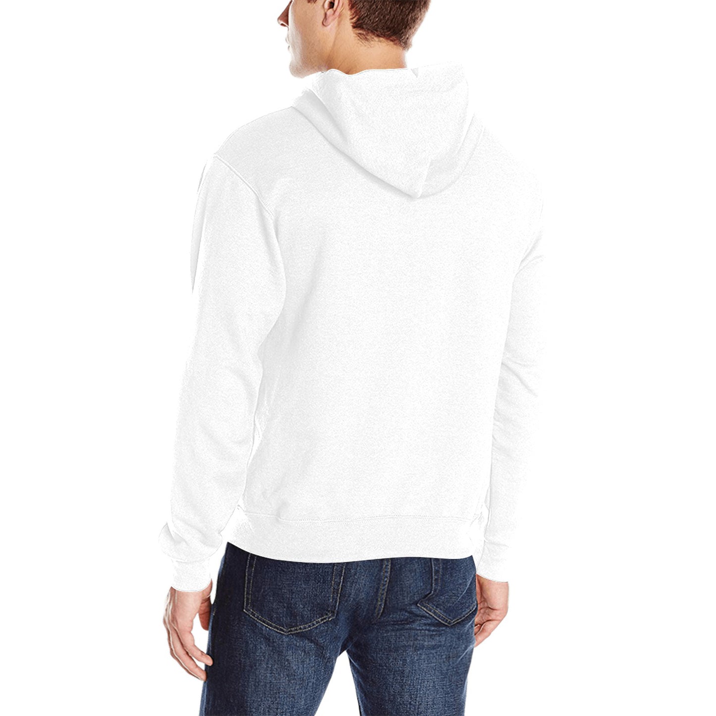 Gildan -Men's Dry Blend Hooded Sweatshirt - 12500 (Model H03) (Made In USA)