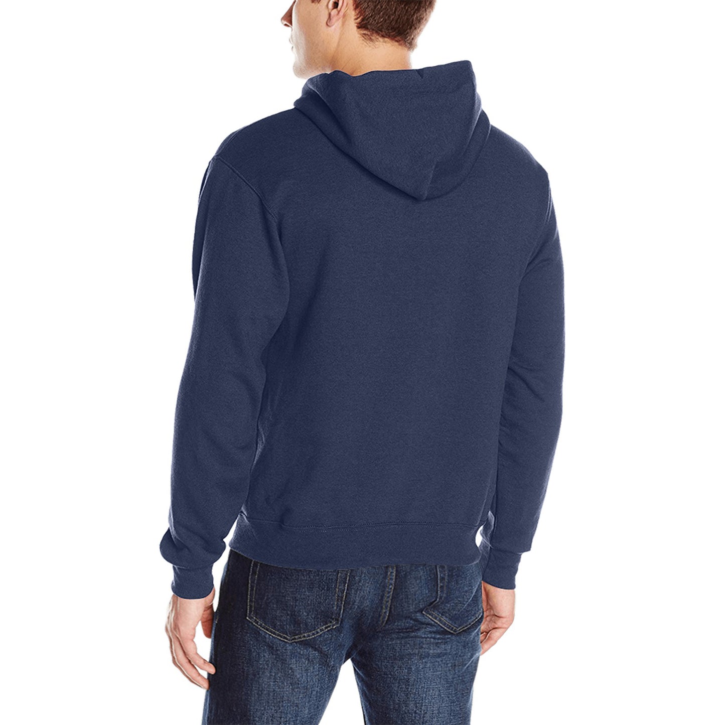 Gildan -Men's Dry Blend Hooded Sweatshirt - 12500 (Model H03) (Made In USA)