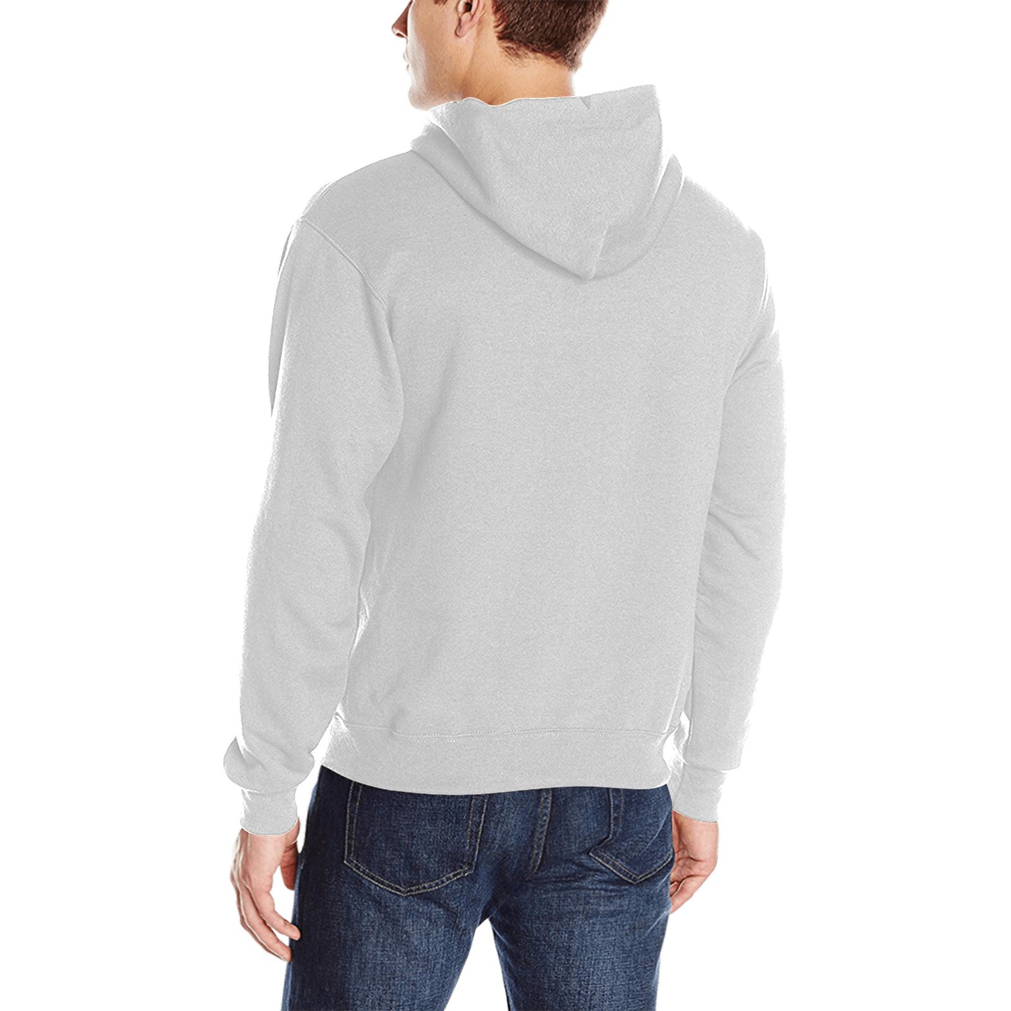 Gildan -Men's Dry Blend Hooded Sweatshirt - 12500 (Model H03) (Made In USA)