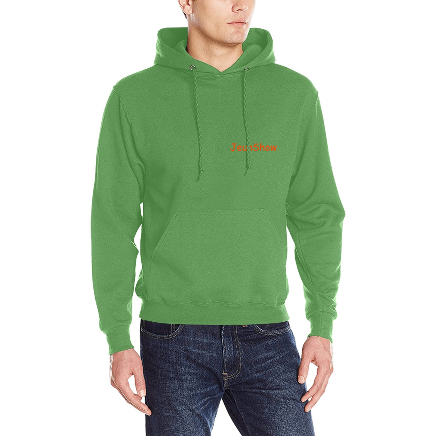 Gildan -Men's Dry Blend Hooded Sweatshirt - 12500 (Model H03) (Made In USA)