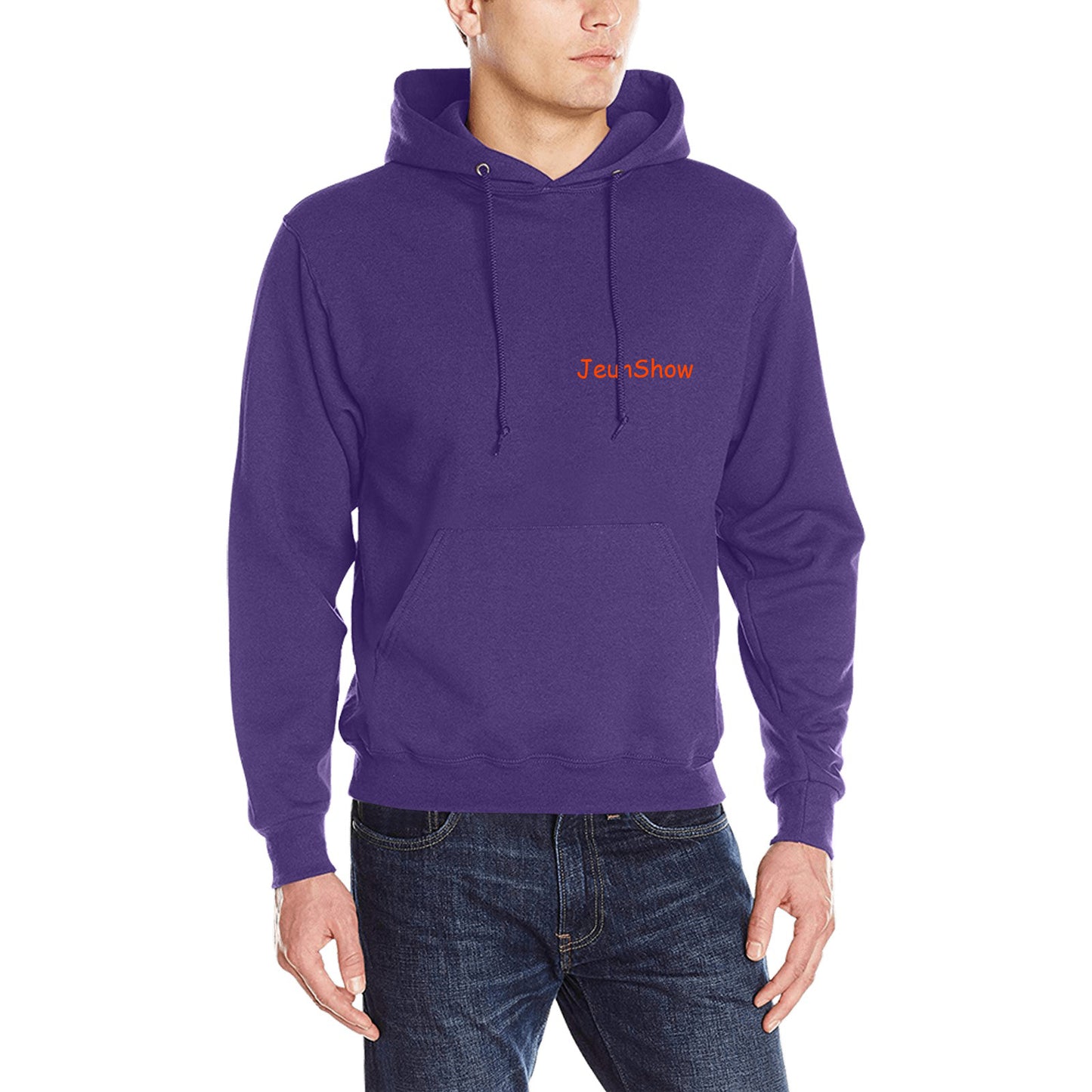 Gildan -Men's Dry Blend Hooded Sweatshirt - 12500 (Model H03) (Made In USA)