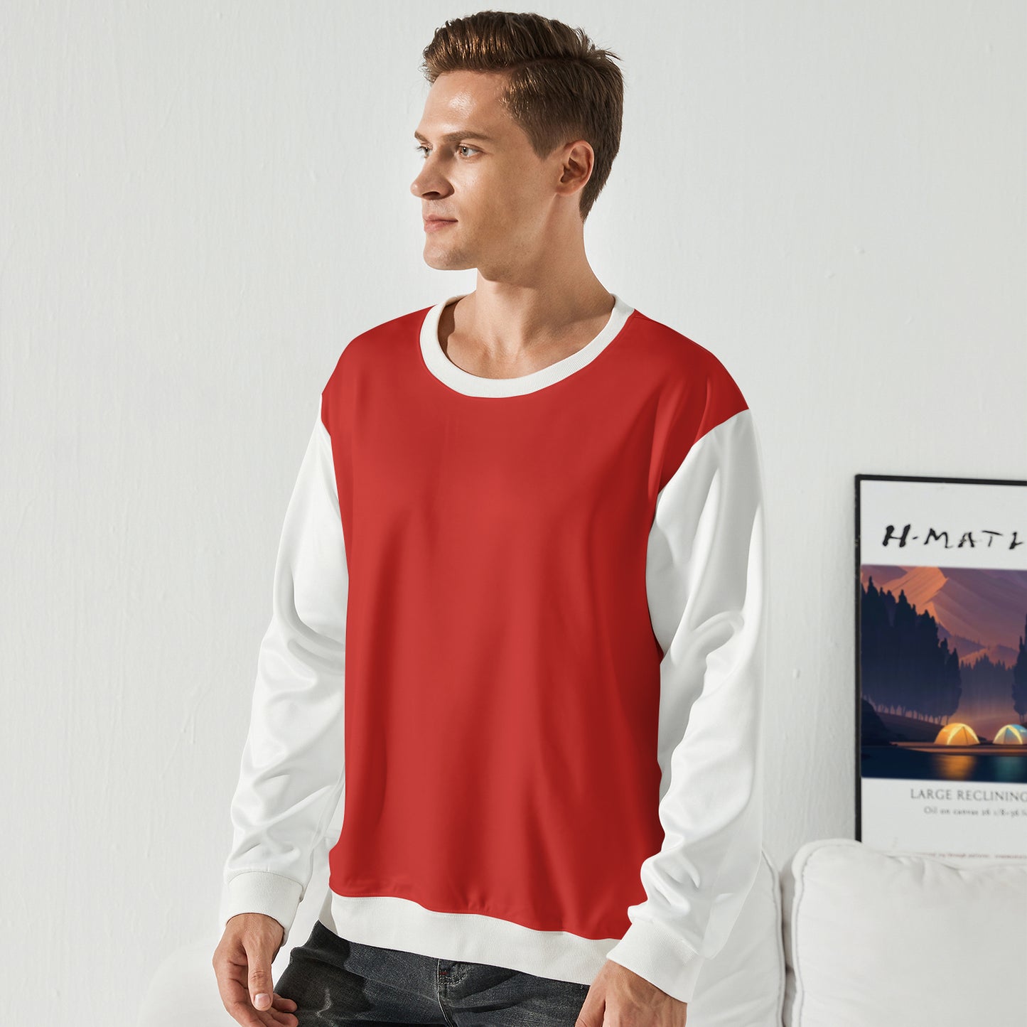 Round neck thread sweater (male)