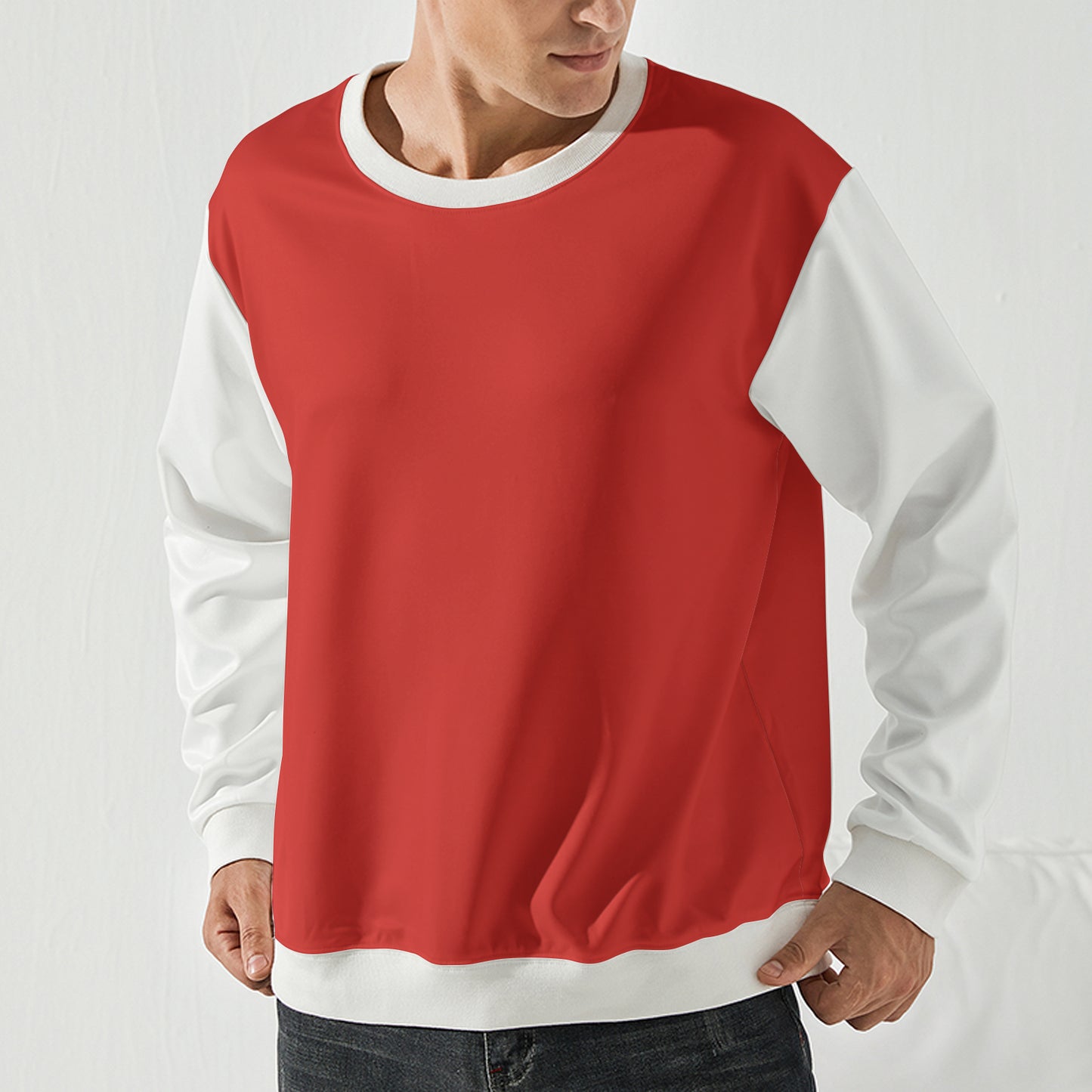 Round neck thread sweater (male)