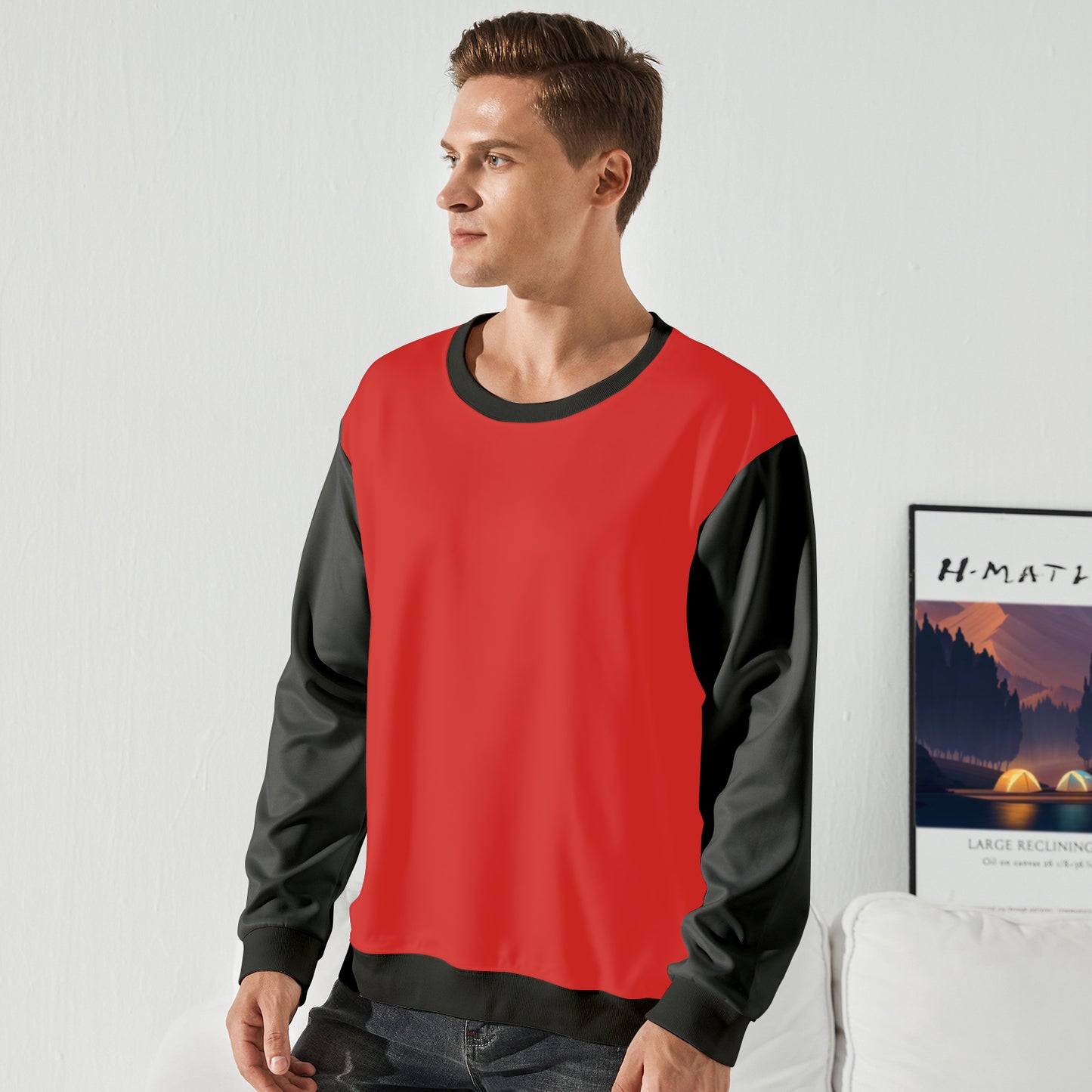 Round neck thread sweater (male)