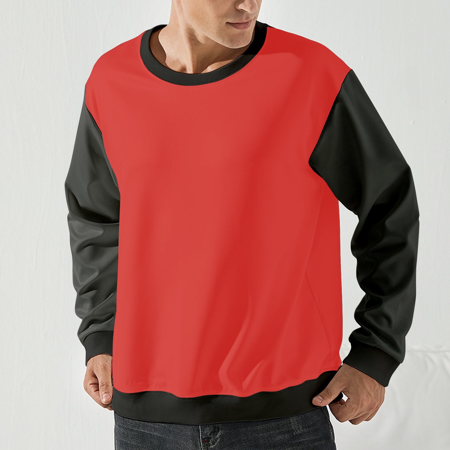 Round neck thread sweater (male)