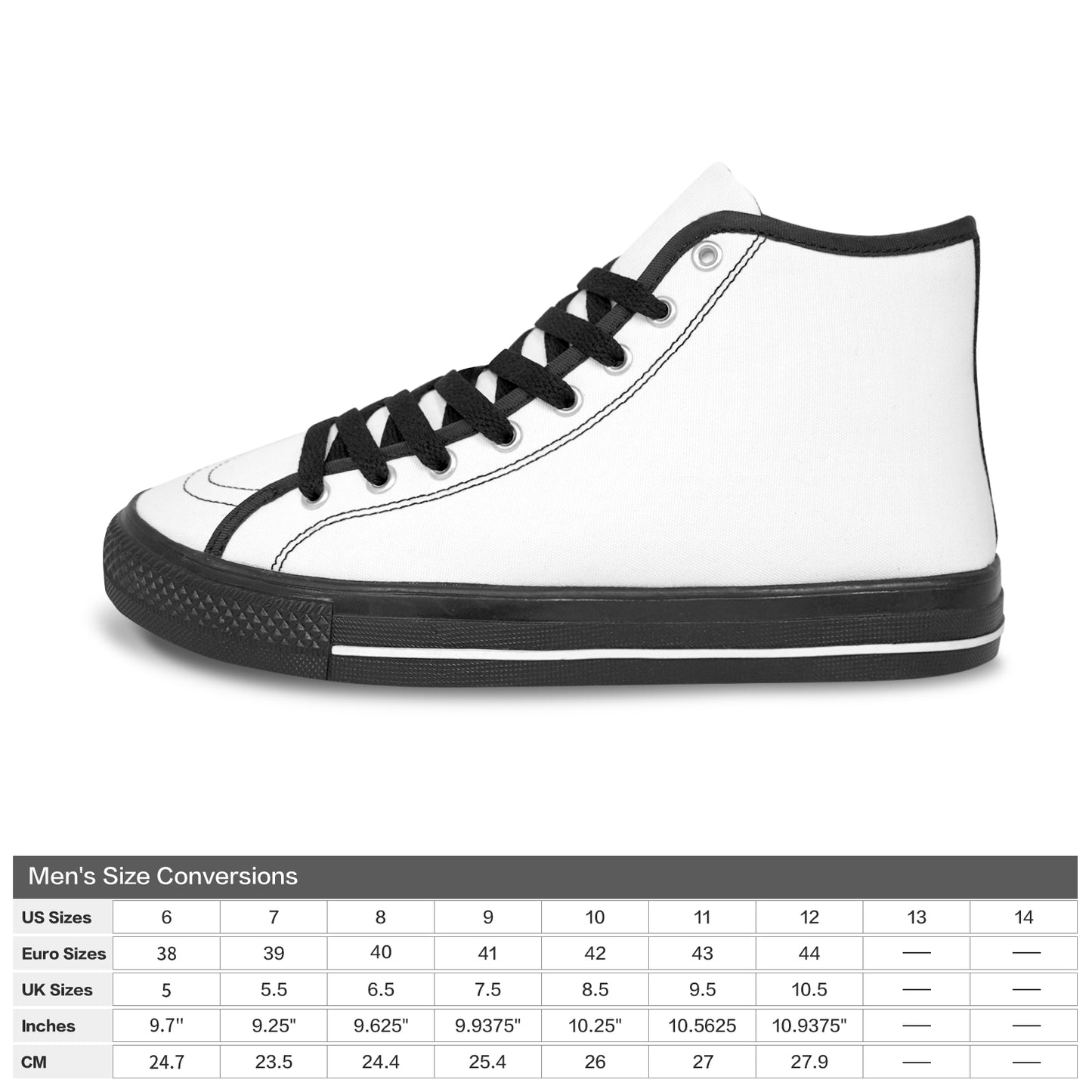 Vancouver High Top Canvas Men's Shoes