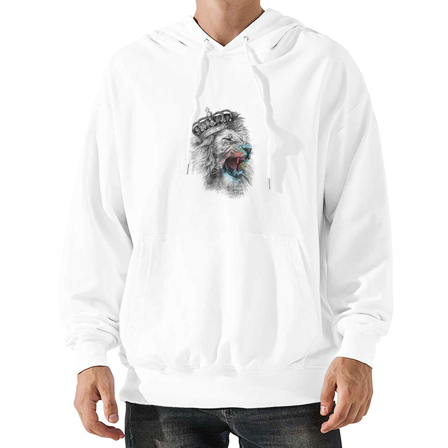 Men's All Over Print Hoodie (USA Size) (Model H13)