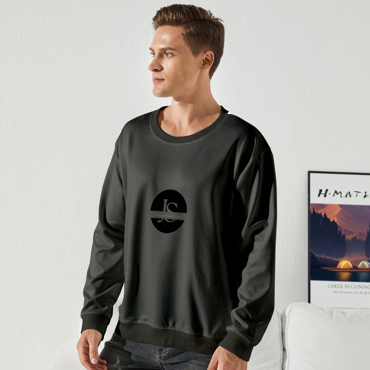 Round neck thread sweater (male)