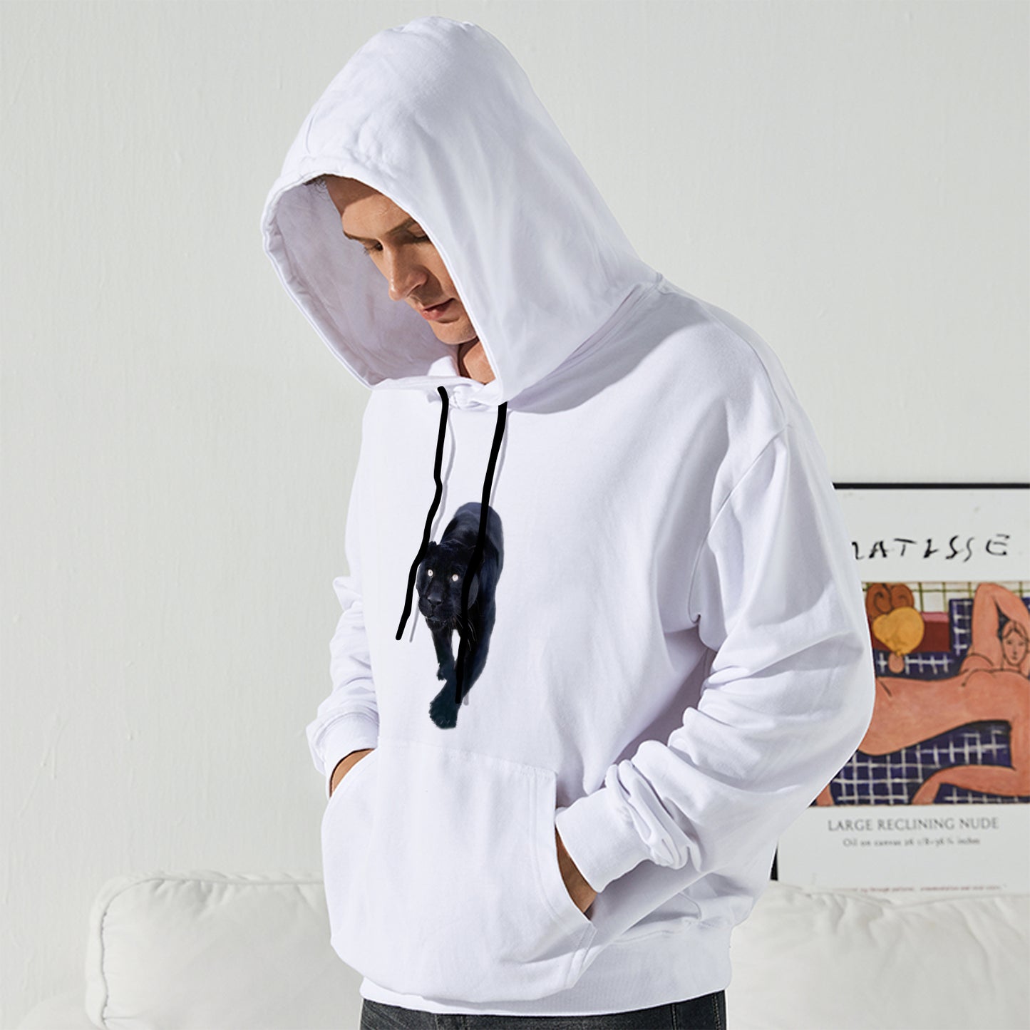 Men's All Over Print Hoodie (USA Size) (Model H13)