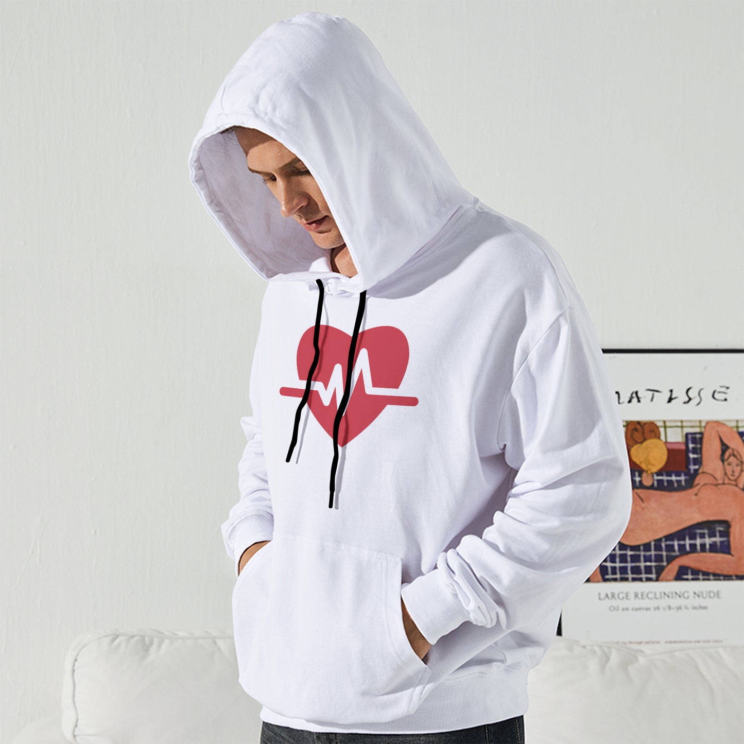 Men's All Over Print Hoodie (USA Size) (Model H13)