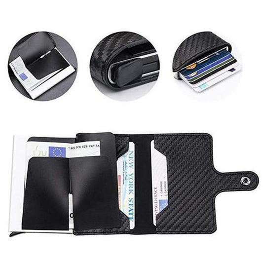 Carbon Fiber RFID Card Holder