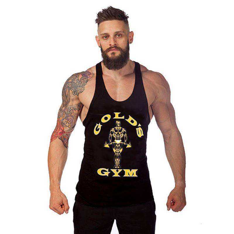 Golds Aesthetic Gym Tank Top Men