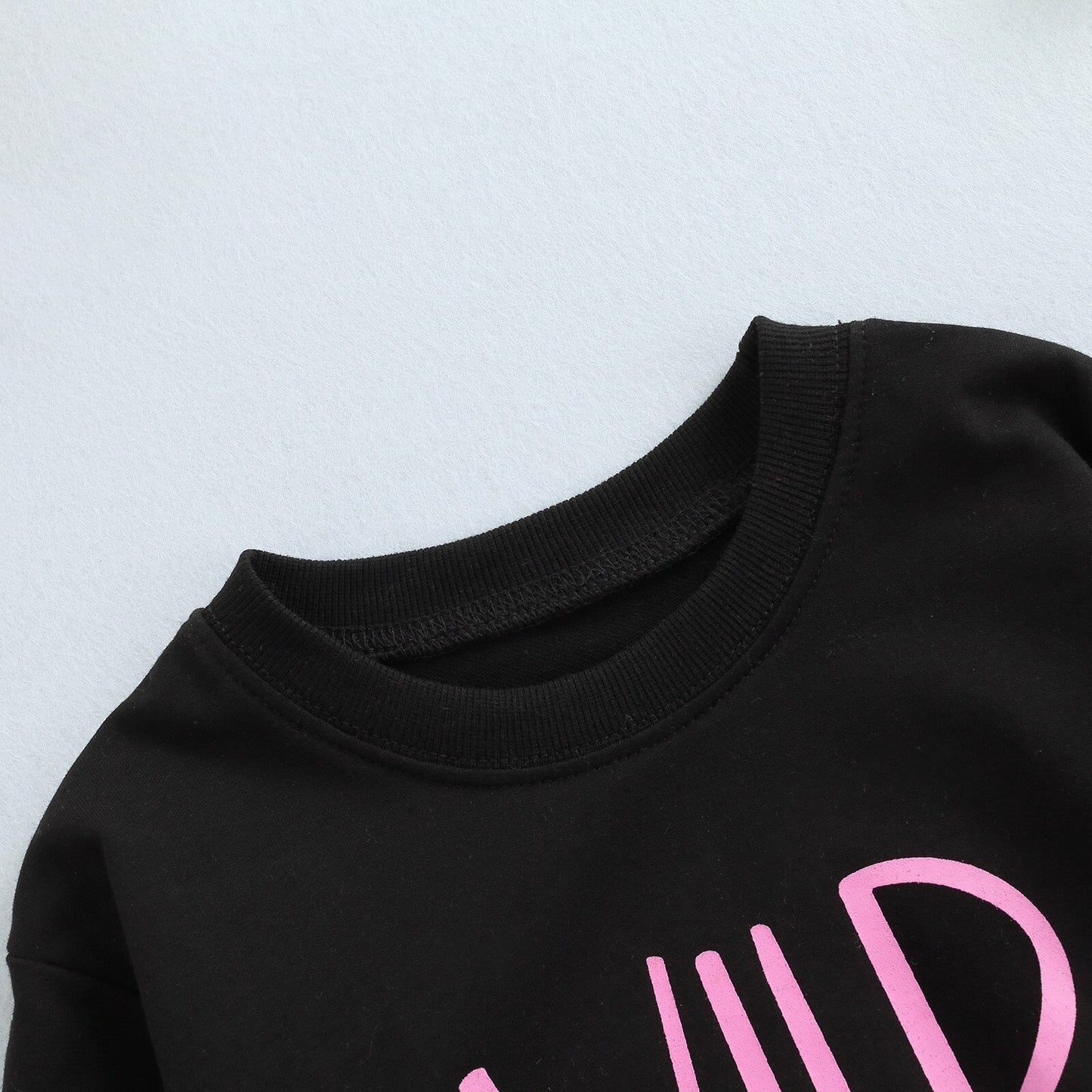 Baby Sweatshirt Tops with Letter Print