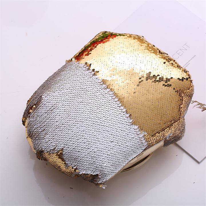 Sequins Glisten Travel Makeup Bag