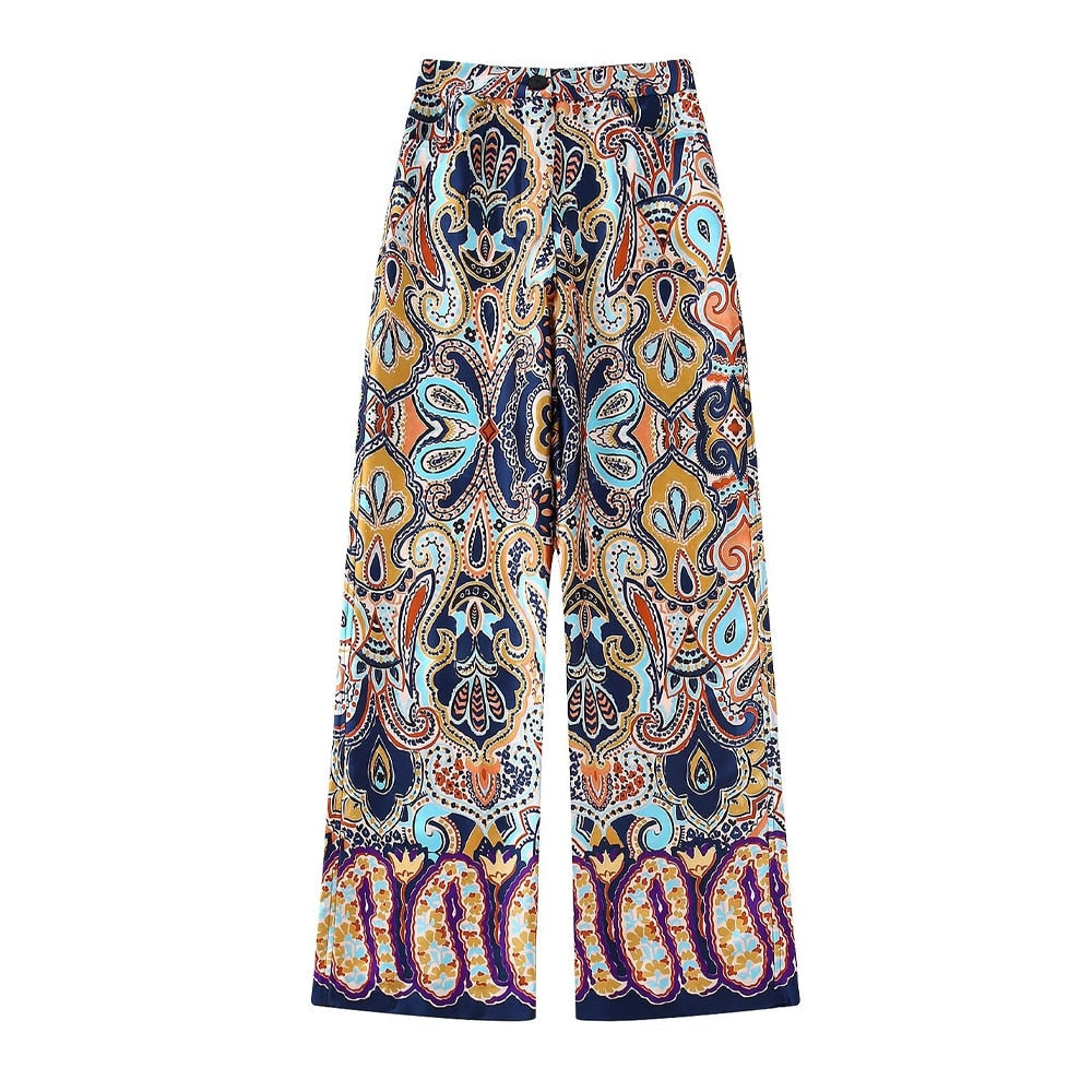 Printed Waistcoat and Pants