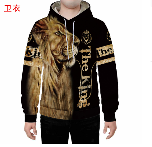 Lion - White Tiger Hoodies