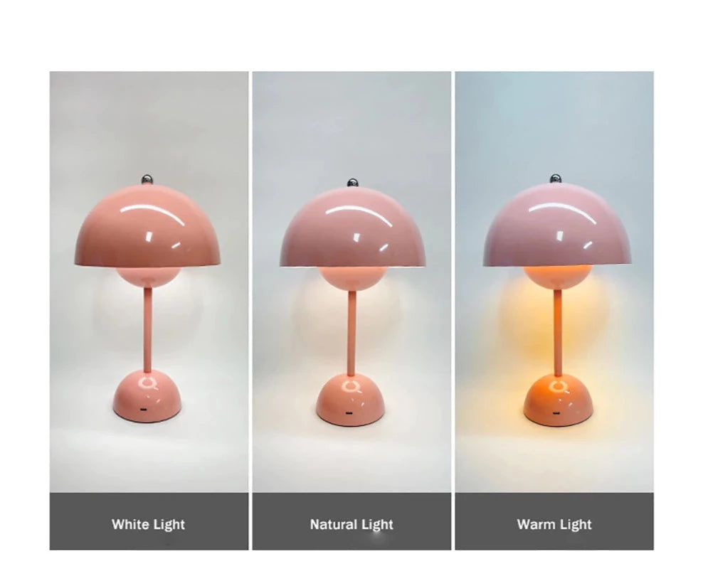 Flowerpot VP9 - Rechargeable Mushroom Table Lamp