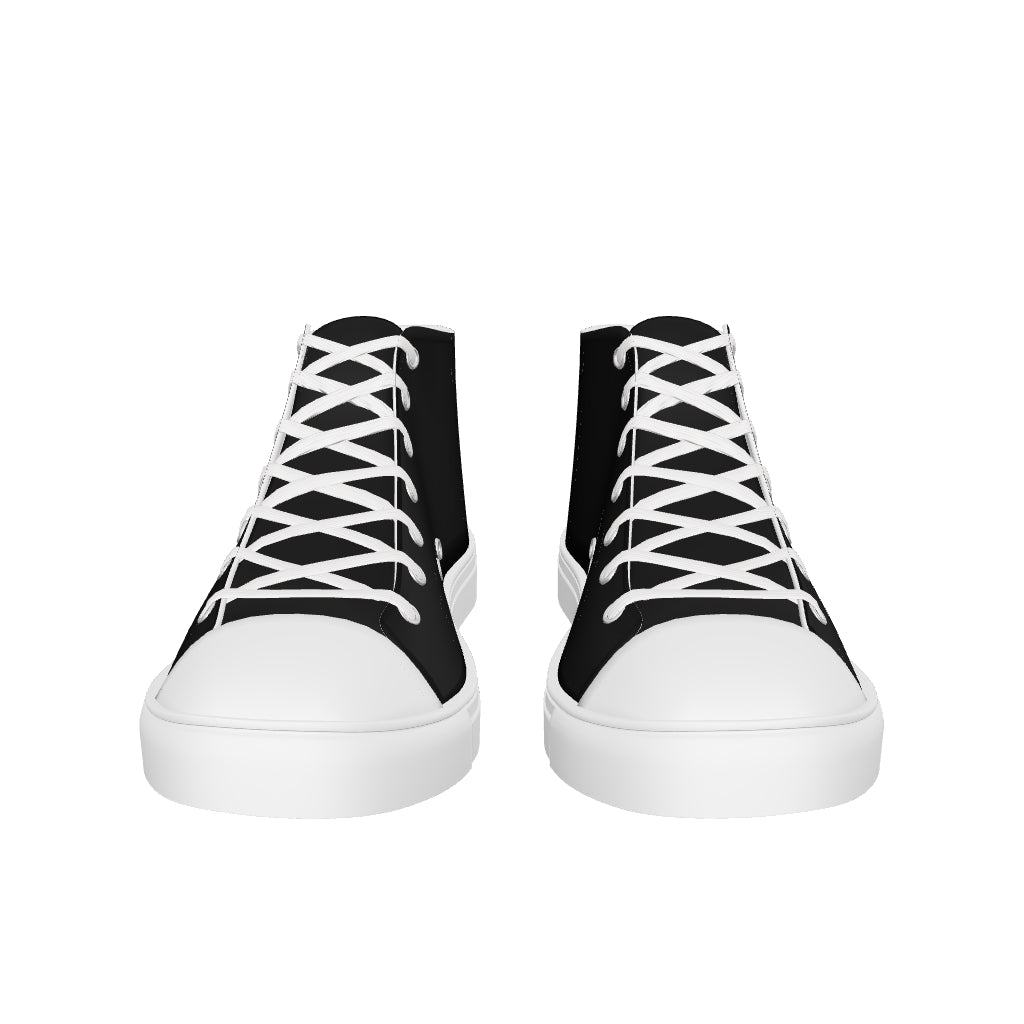 Women’s high top canvas shoes