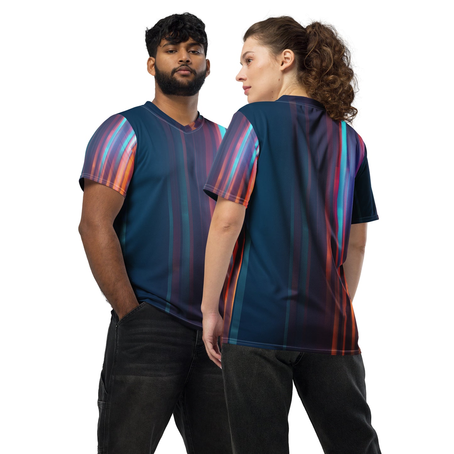 Recycled unisex sports jersey