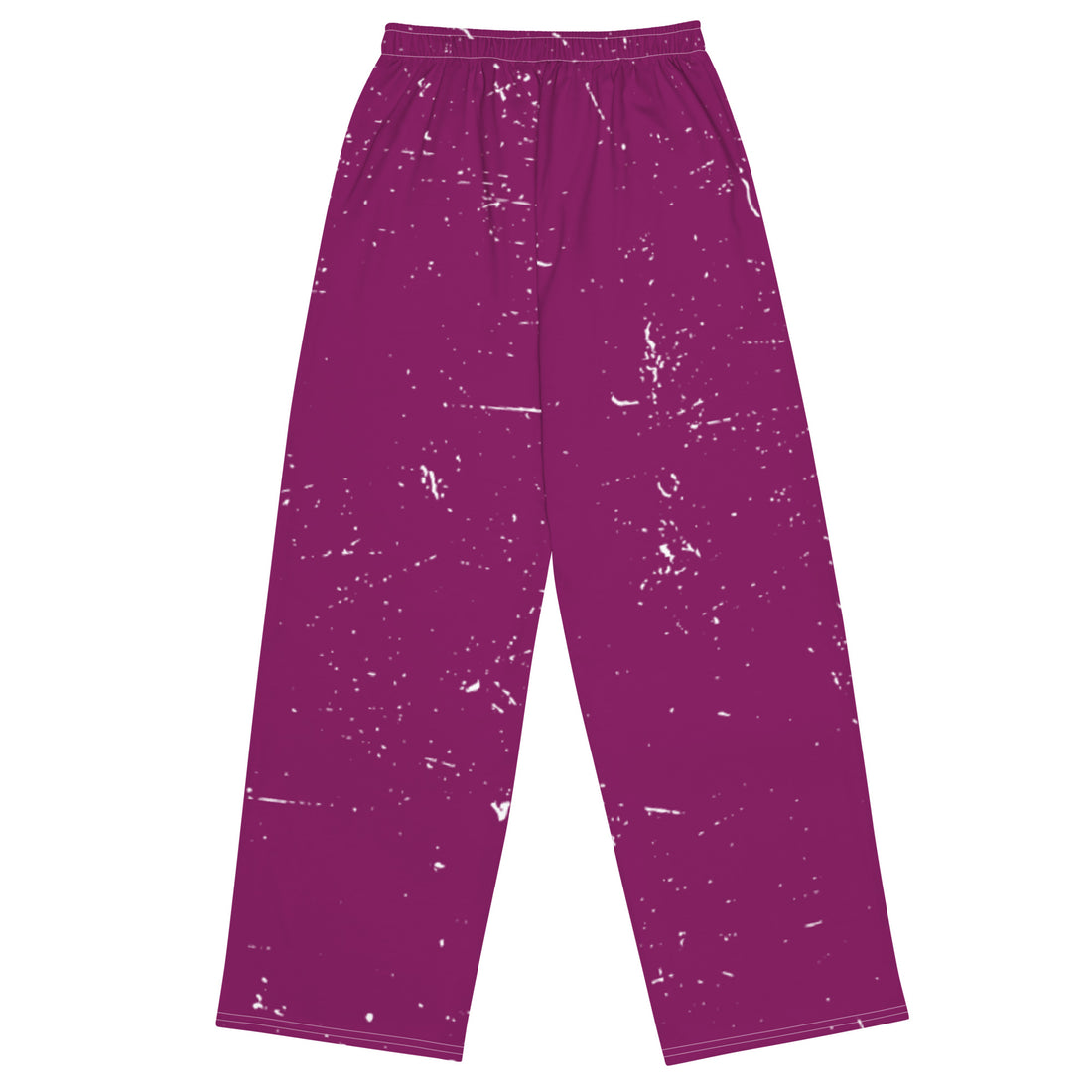 All-over unisex wide-leg pants