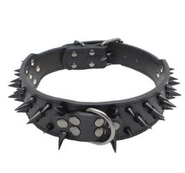 Spiked Studded Leather Collars