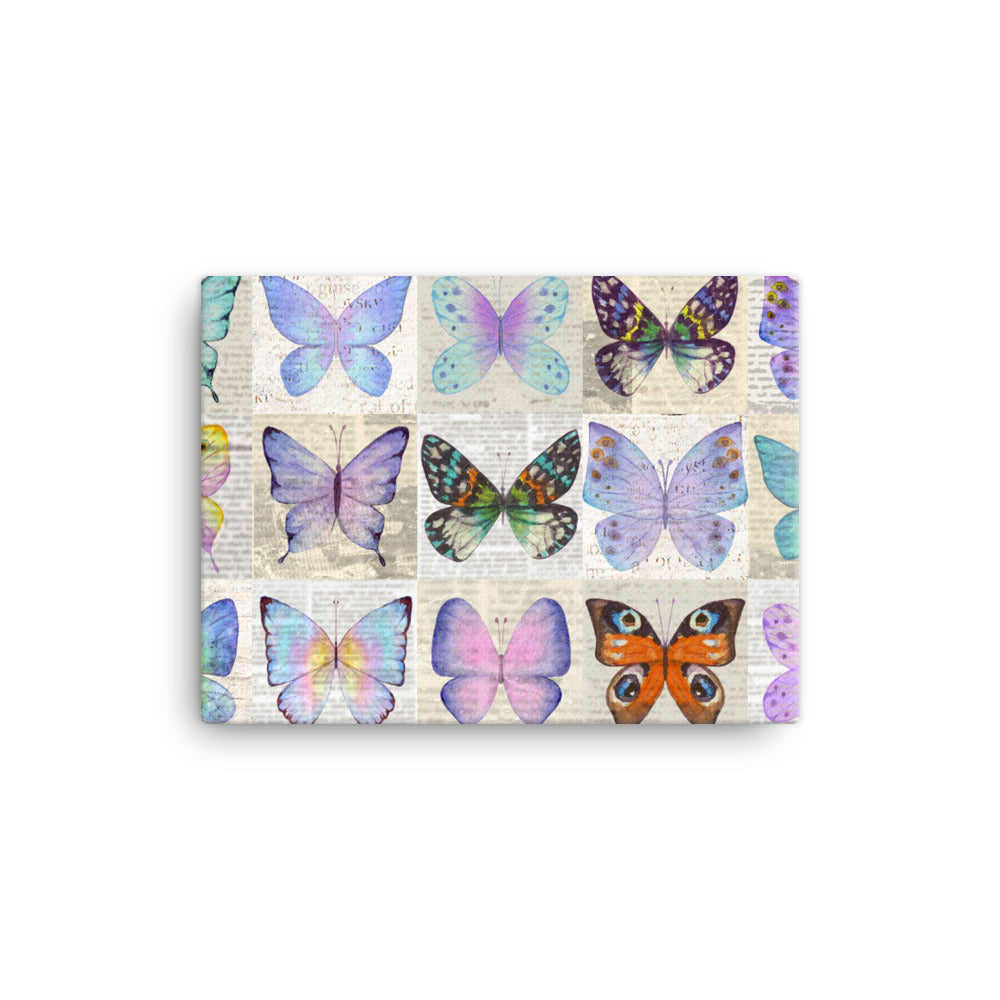 Butterflies on  Canvas