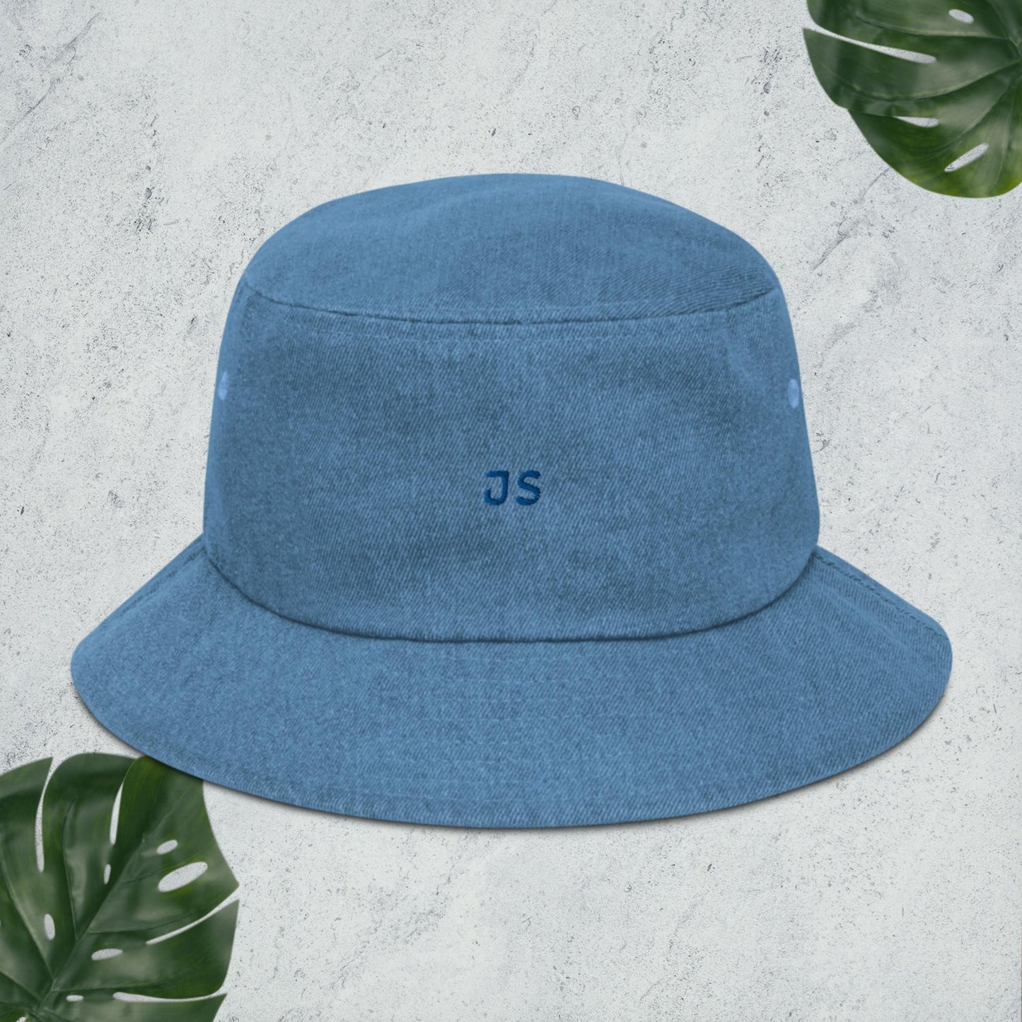 Denim bucket hat