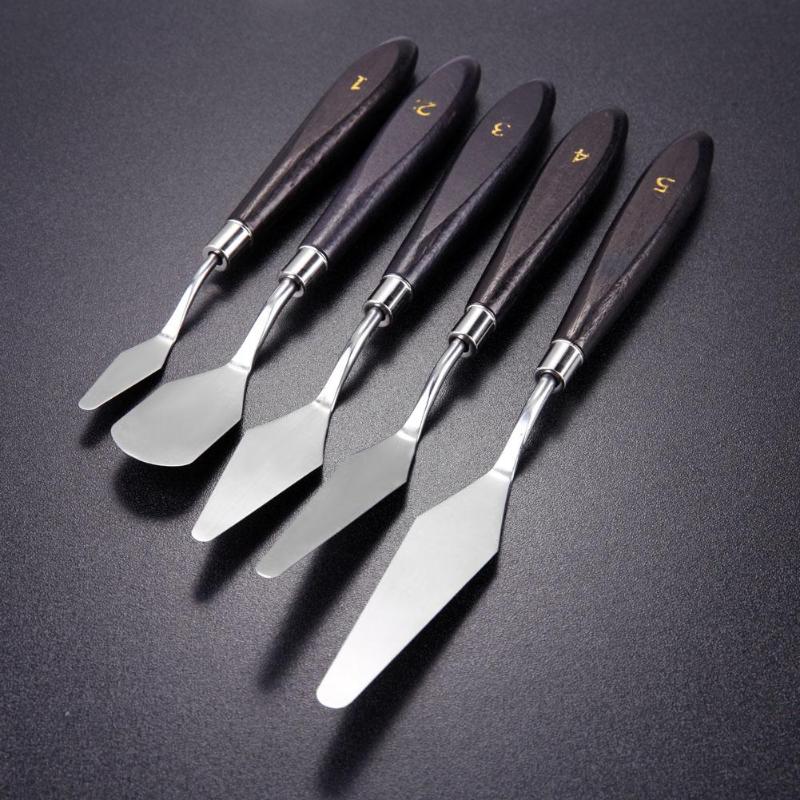 5pcs/set Stainless Steel Palette