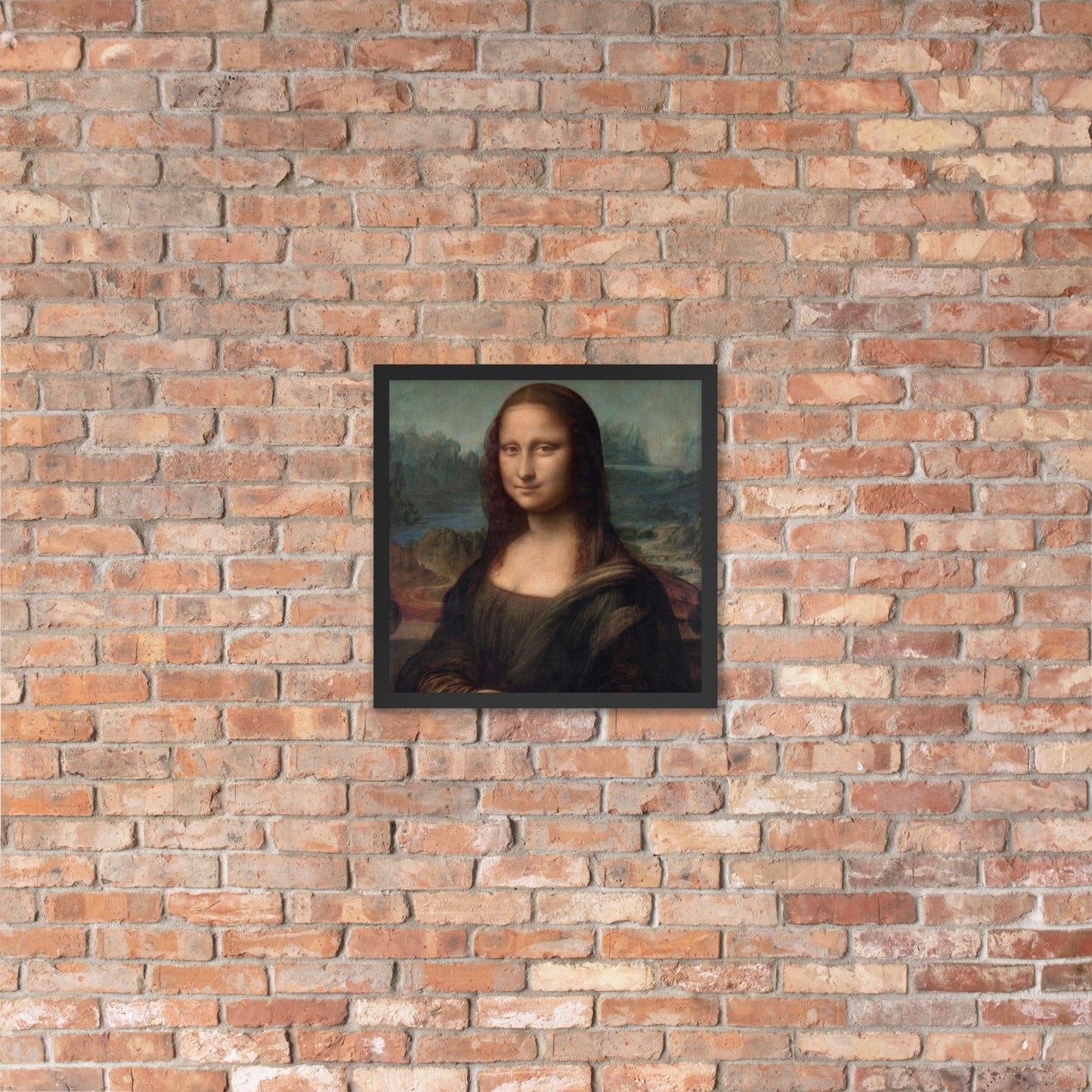 Leonardo Da Vinci s Portrait of Mona Lisa del Giocondo(1503-1506) Famous Painting