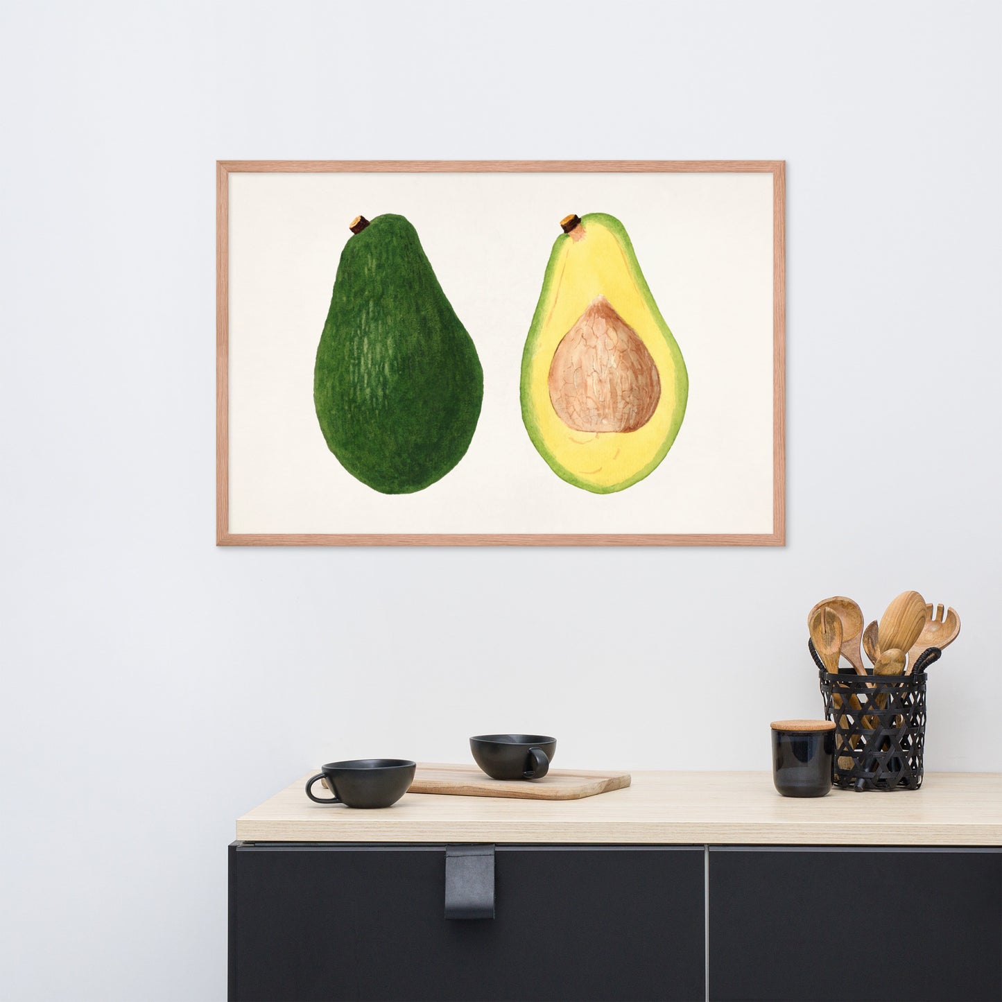 Avocados paint