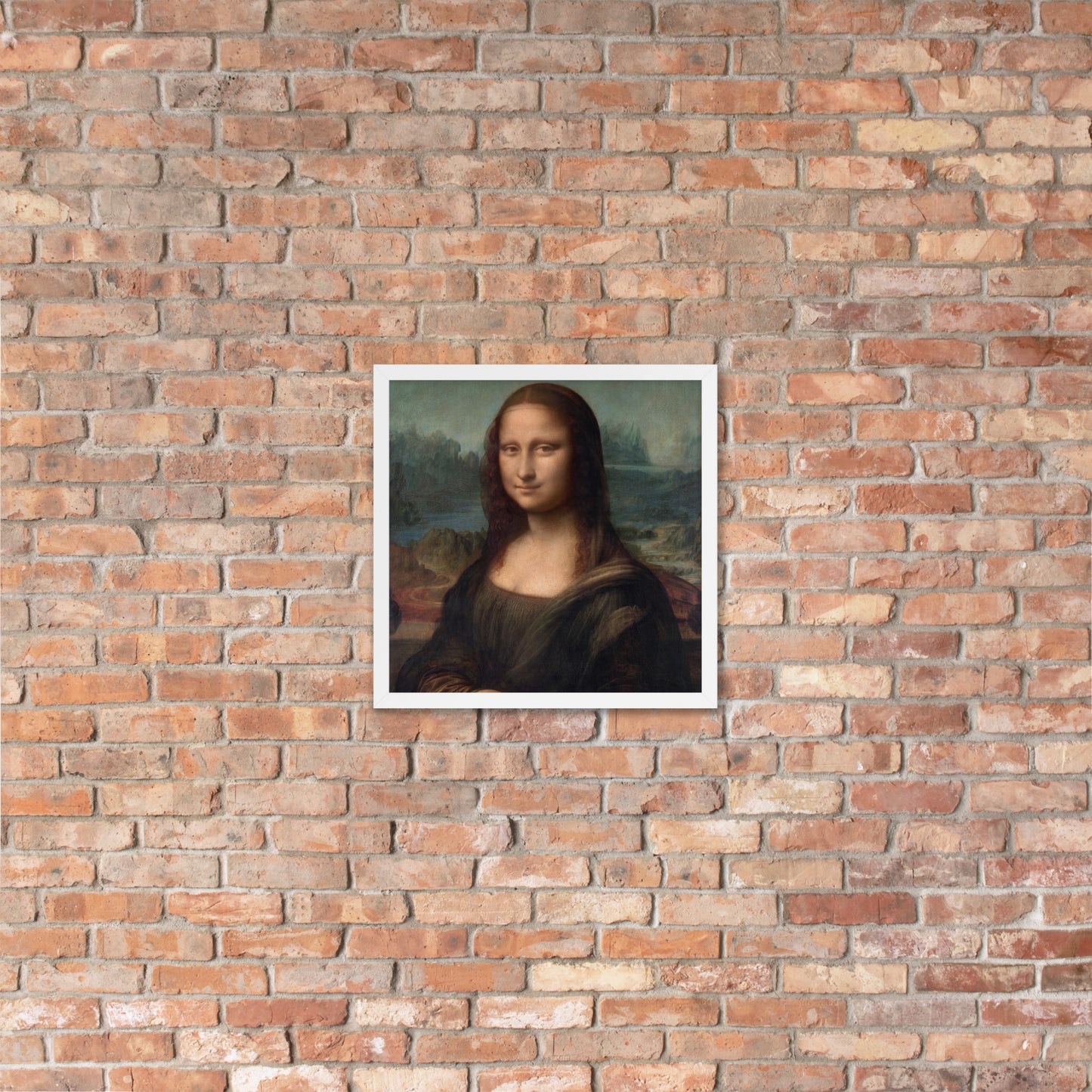 Leonardo Da Vinci s Portrait of Mona Lisa del Giocondo(1503-1506) Famous Painting