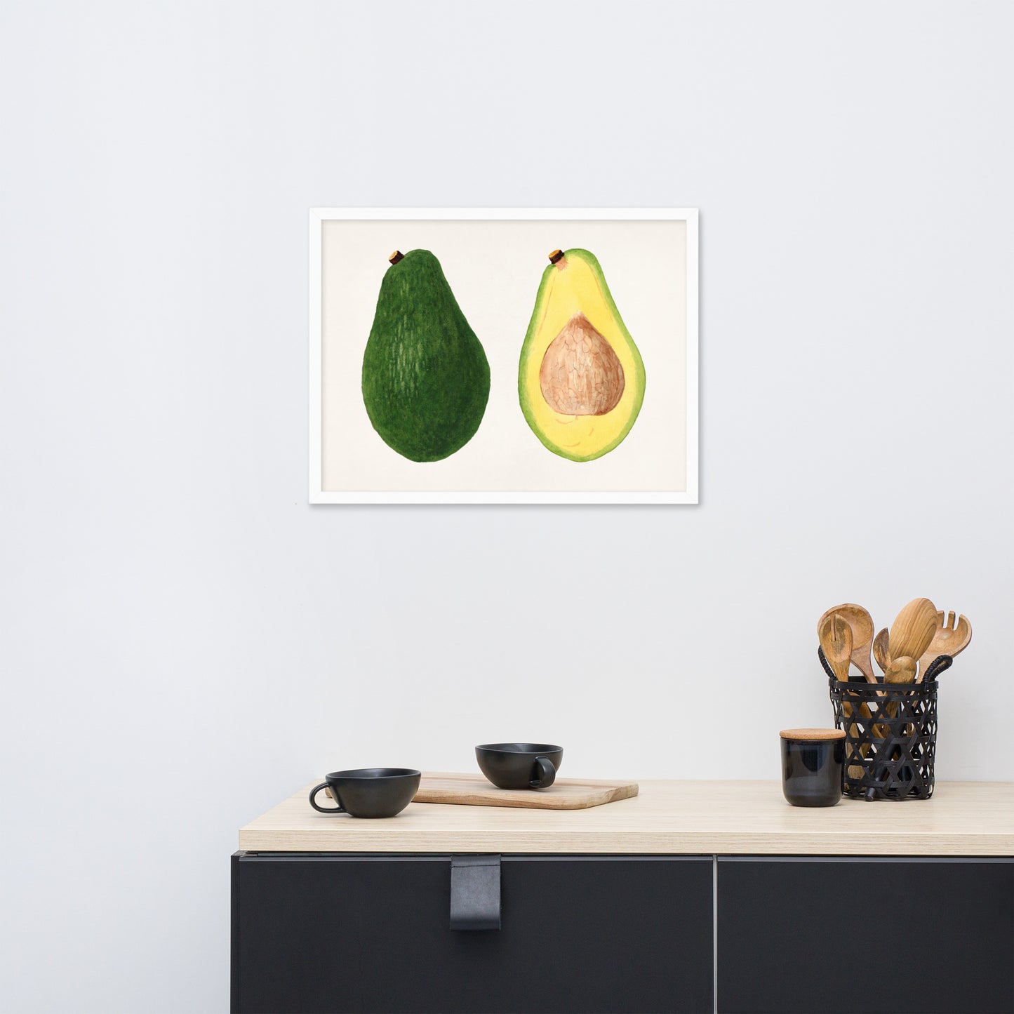 Avocados paint