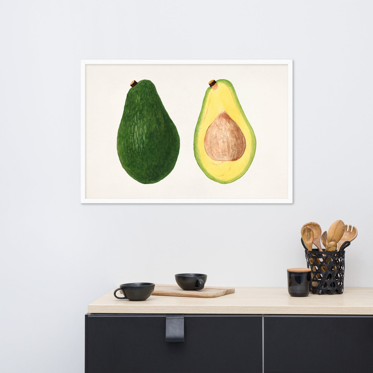 Avocados paint