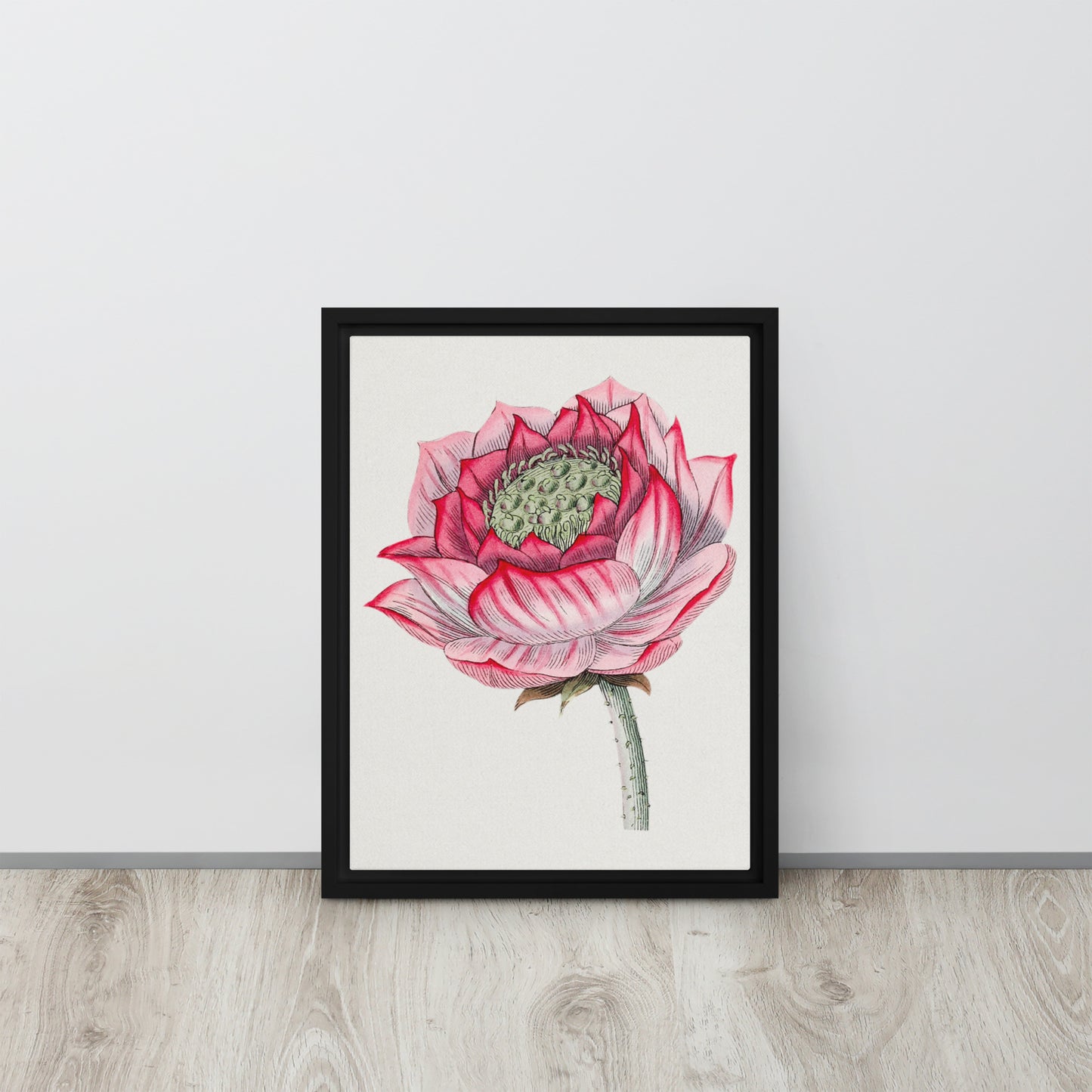 Rose Painting on Canvas