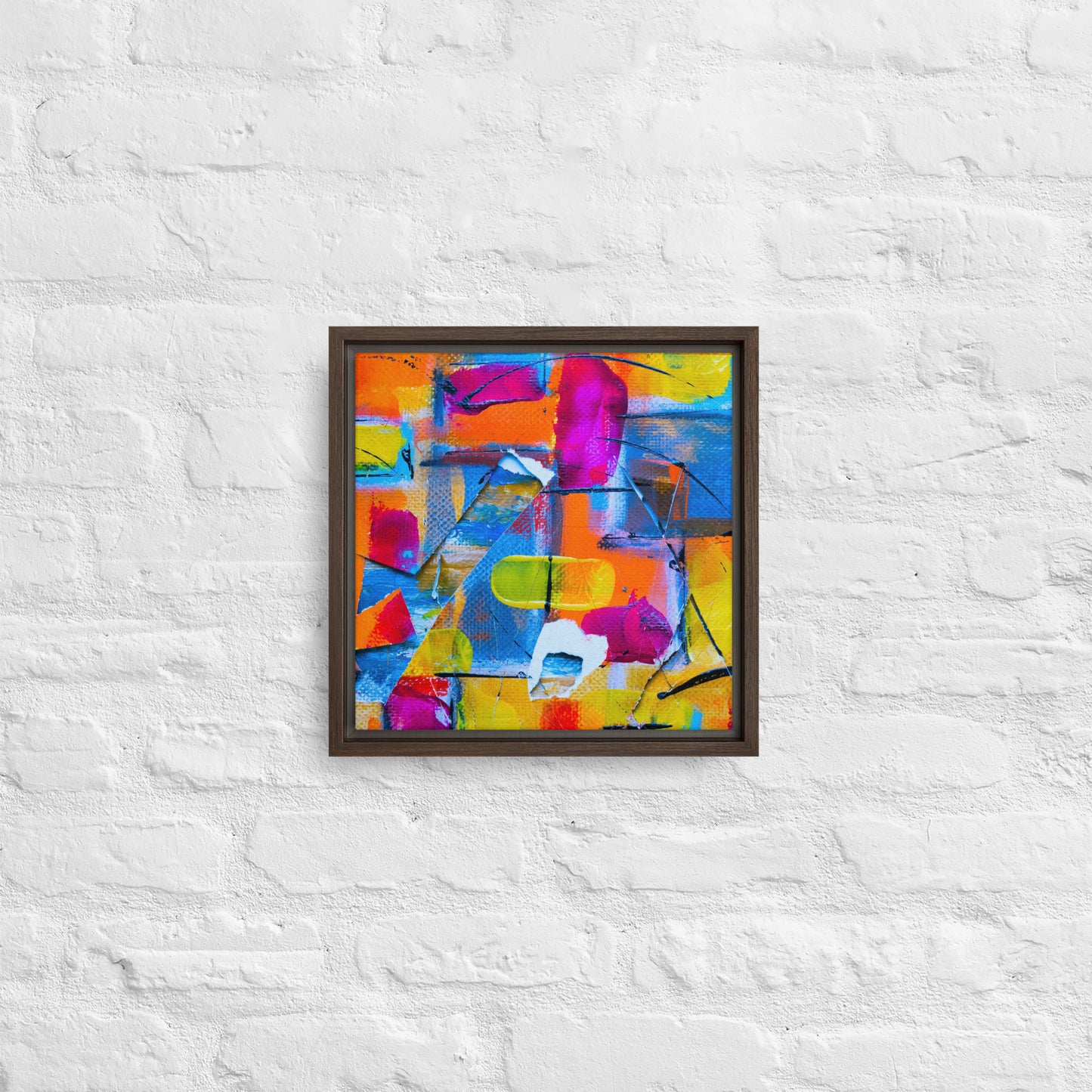 abstract art on canvas