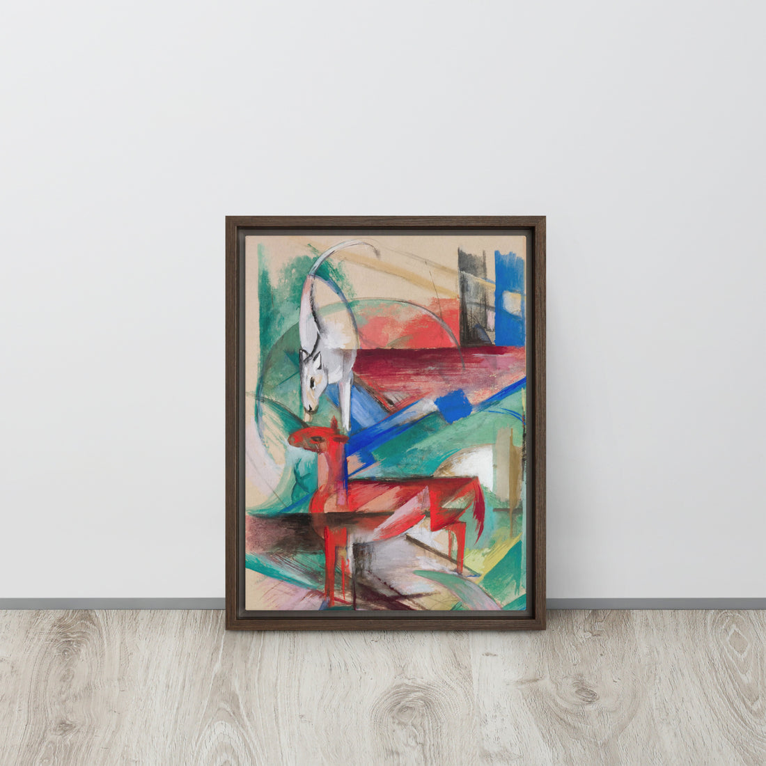Paint on canvas