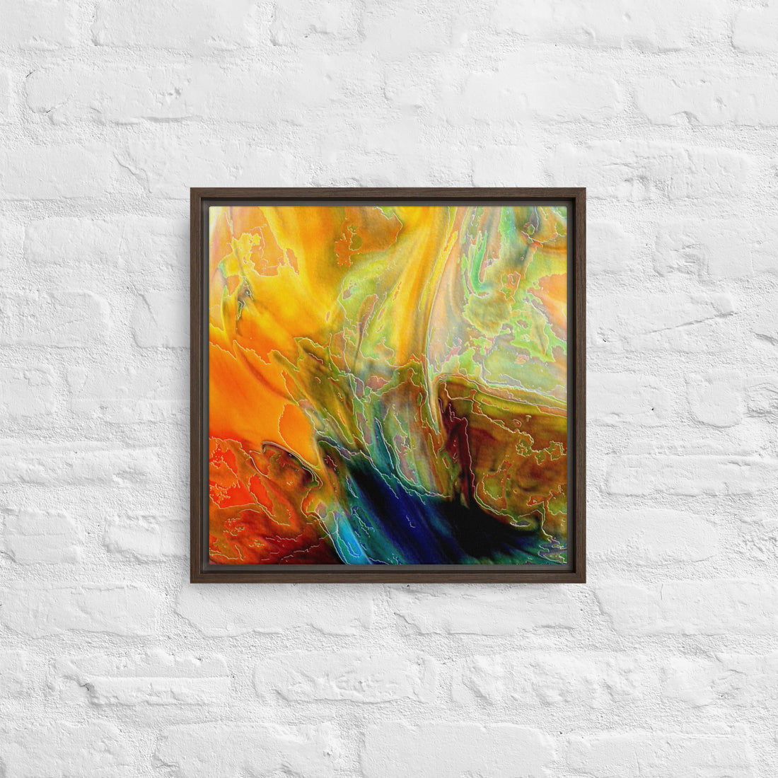 Paint on canvas