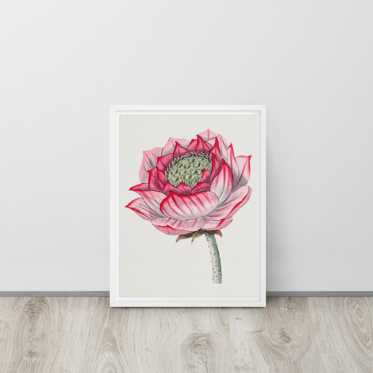 Rose Painting on Canvas