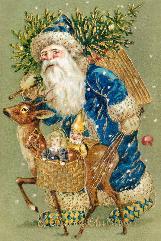 A Merry Christmas from (ca. 1900s) from The Miriam and Ira D. Wallach Division Of Art