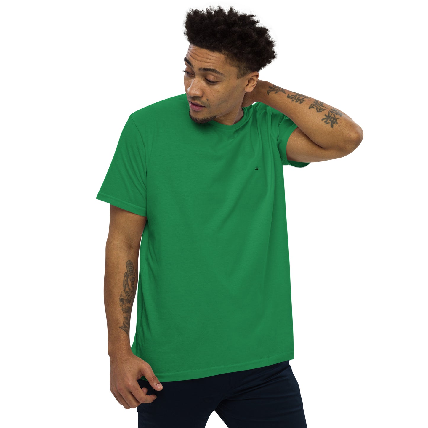 Men's fitted straight cut t-shirt