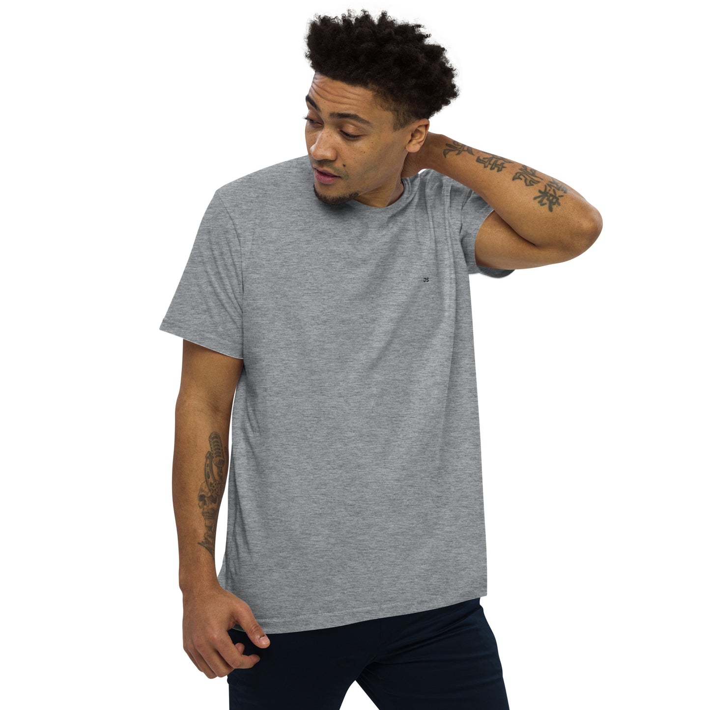 Men's fitted straight cut t-shirt