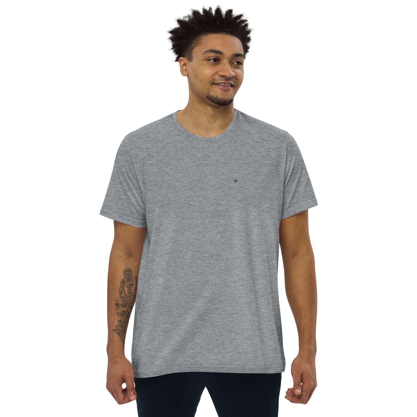 Men's fitted straight cut t-shirt