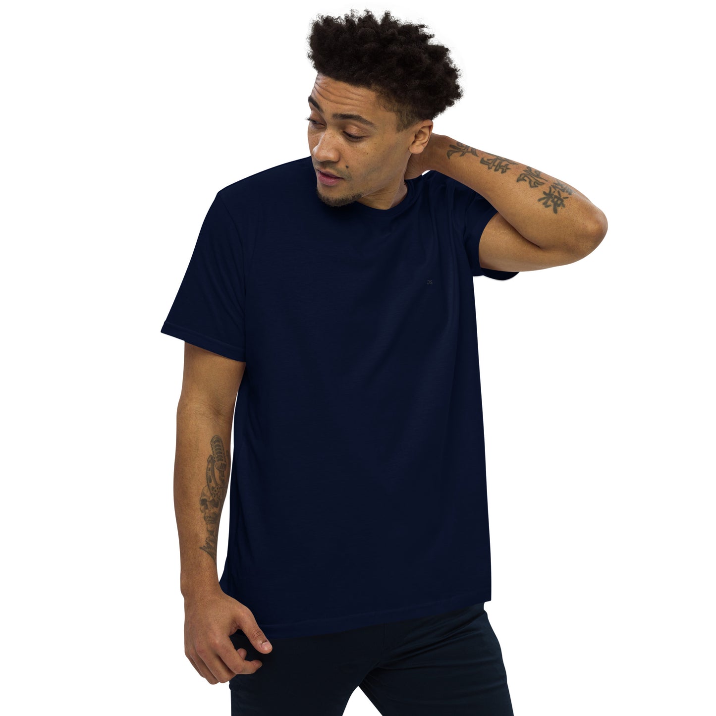 Men's fitted straight cut t-shirt