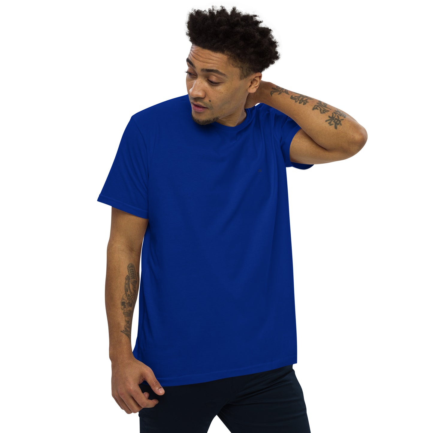 Men's fitted straight cut t-shirt