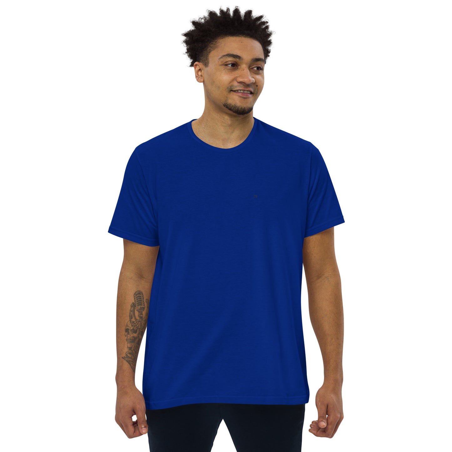 Men's fitted straight cut t-shirt